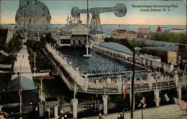 Steeplechase Swimming Pool Coney Island New York