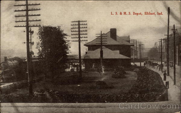 L. S. & M. S. Depot Elkhart Indiana
