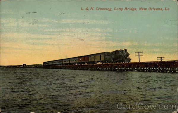 L. & N. Crossing, Long Bridge New Orleans Louisiana
