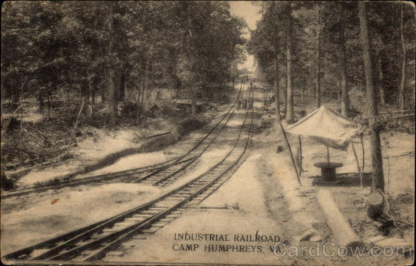 Industrial Railroad Fort Belvoir Camp Humphreys Virginia