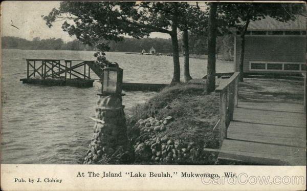 At The Island, Lake Beulah Mukwonago Wisconsin