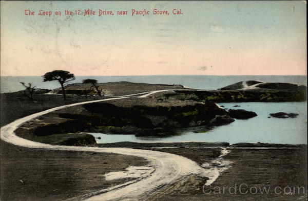 The Loop on the 17 Mile Drive Pacific Grove California