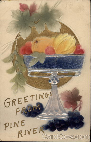 Greetings from Pine River Airbrushed