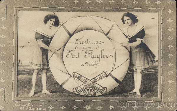 Greetings from Fort Flagler Nordland Washington