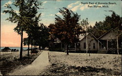 North Part of Huronia Beach Port Huron, MI Postcard Postcard