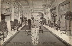 Roman Promenade, The Albany Hotel and New Fire Proof Annex Denver, CO Postcard Postcard