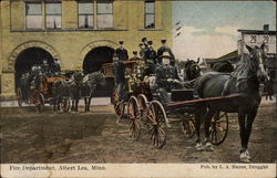 The Fire Department Postcard