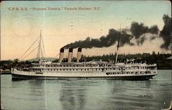 C.P.R. S.S. "Princess Victoria Postcard