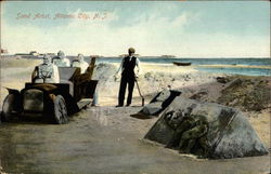 Sand Artist Postcard