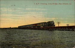 L. & N. Crossing, Long Bridge Postcard