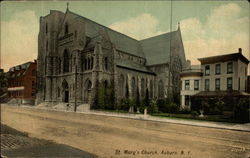 St. Mary's Church Auburn, NY Postcard Postcard