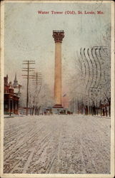 Old Water Tower St. Louis, MO Postcard Postcard