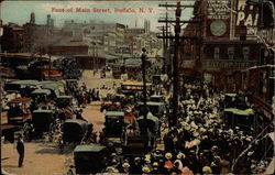 Foot of Main Street Postcard