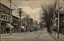 Elm Street Arlington, NJ Postcard Postcard