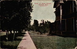 View on State Street Postcard