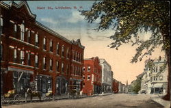 Main St Littleton, NH Postcard Postcard