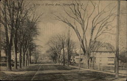 View of Morris Ave Springfield, NJ Postcard Postcard