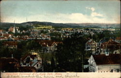 View from Fairmount Hill Postcard