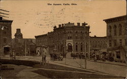 The Square Cadiz, OH Postcard Postcard