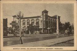 Midway Hotel on Lincoln Highway Kearney, NE Postcard Postcard