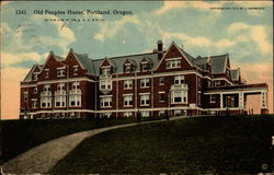 Old Peoples Home Postcard