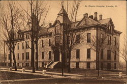 St. Clara's Hospital Postcard