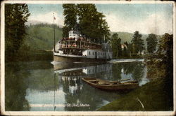 Steamer Idaho leaving St. Joe, Idaho Steamer Idaho leaving St. Joe, Idaho