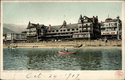 Hotel Metropole, Avalon Santa Catalina Island, CA Postcard Postcard