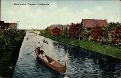 Canal Venice, CA Postcard Postcard