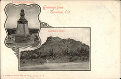 Simpson's Monument Trinidad, CO Postcard Postcard