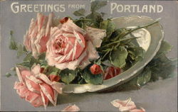 Greetings from Portland Postcard