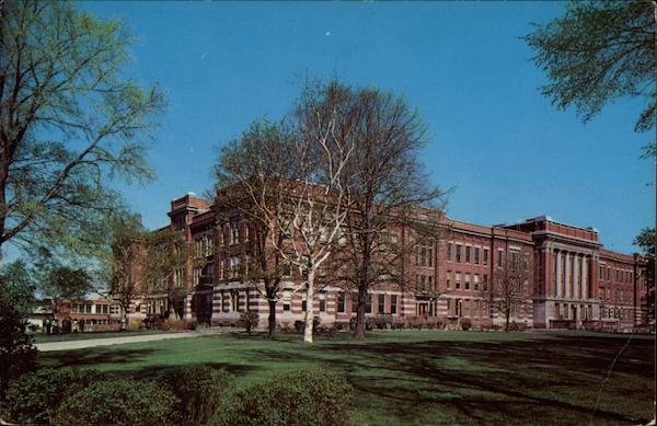 Front View of Mitchell Hall, Administration Center Milwaukee Wisconsin