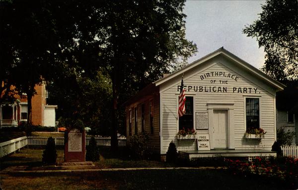 The Famous Little White School House Ripon Wisconsin