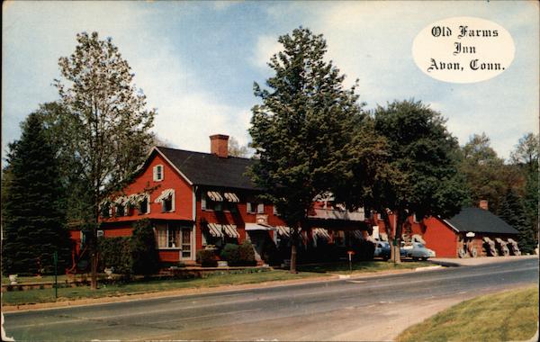 Old Farms Inn, from road Avon Connecticut