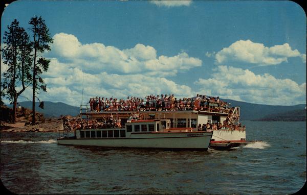 Seeweewana and Dancewana cruise boats Coeur D'Alene Idaho