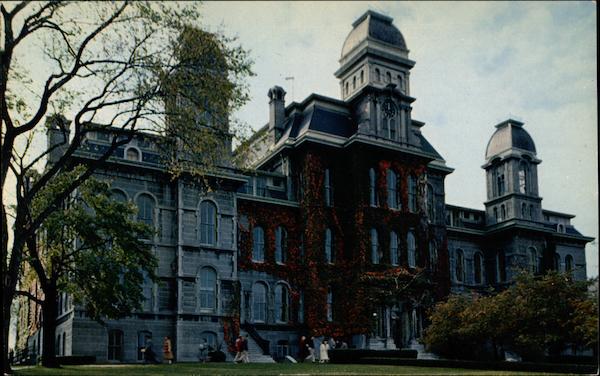 Hall of Languages at Syracuse Universtiy, exterior New York