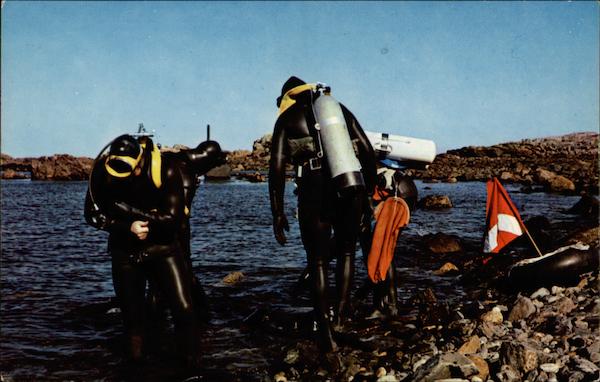 Scuba Diving Off the Coast of Maine