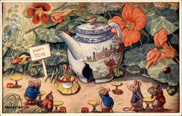 The Tea Shop by Racey Helps Dressed Animals