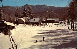 Mt. Tecumseh Ski Lodge Postcard