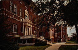 Xavier Hall, Saint Mary College Leavenworth, KS Postcard Postcard