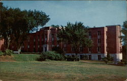 Baxter Hall Men's Dormitory Iowa State Teacher College Postcard