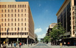 Nicollet Mall Looking South Postcard