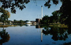 Municipal Power Plant Postcard