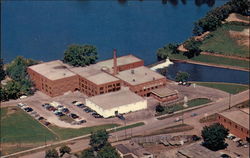 Fairbo Blankets plant, aerial view Faribault, MN Postcard Postcard