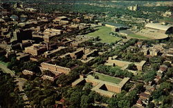 Aerial View of Minneapolis Campus, University of Minnesota Postcard