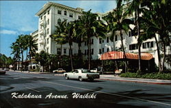 Kalakaua Avenue, Waikiki Postcard