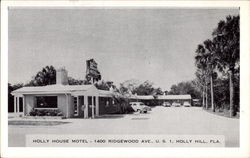 Holly House Motel Postcard
