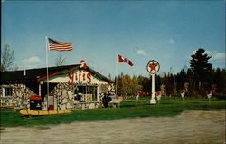 Christmas, Michigan's, first U.S. Post Office Postcard Postcard