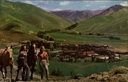 Sun Valley Idaho From Penny Mountain Sun Valley Idaho From Penny Mountain