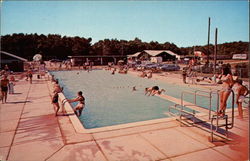 Ocean View Campground New Jersey Postcard Postcard